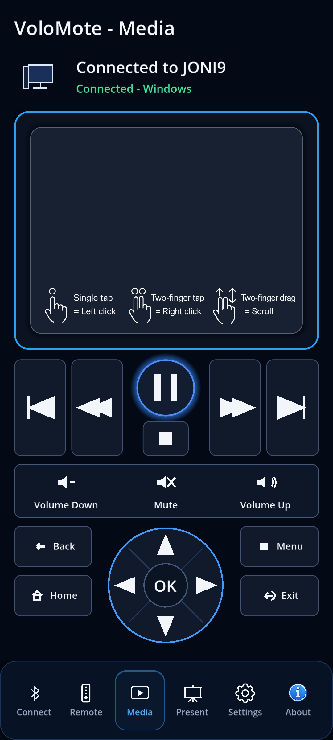 VoloMote app screenshot 4
